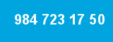 984 723 17 50 984 723 17 50
